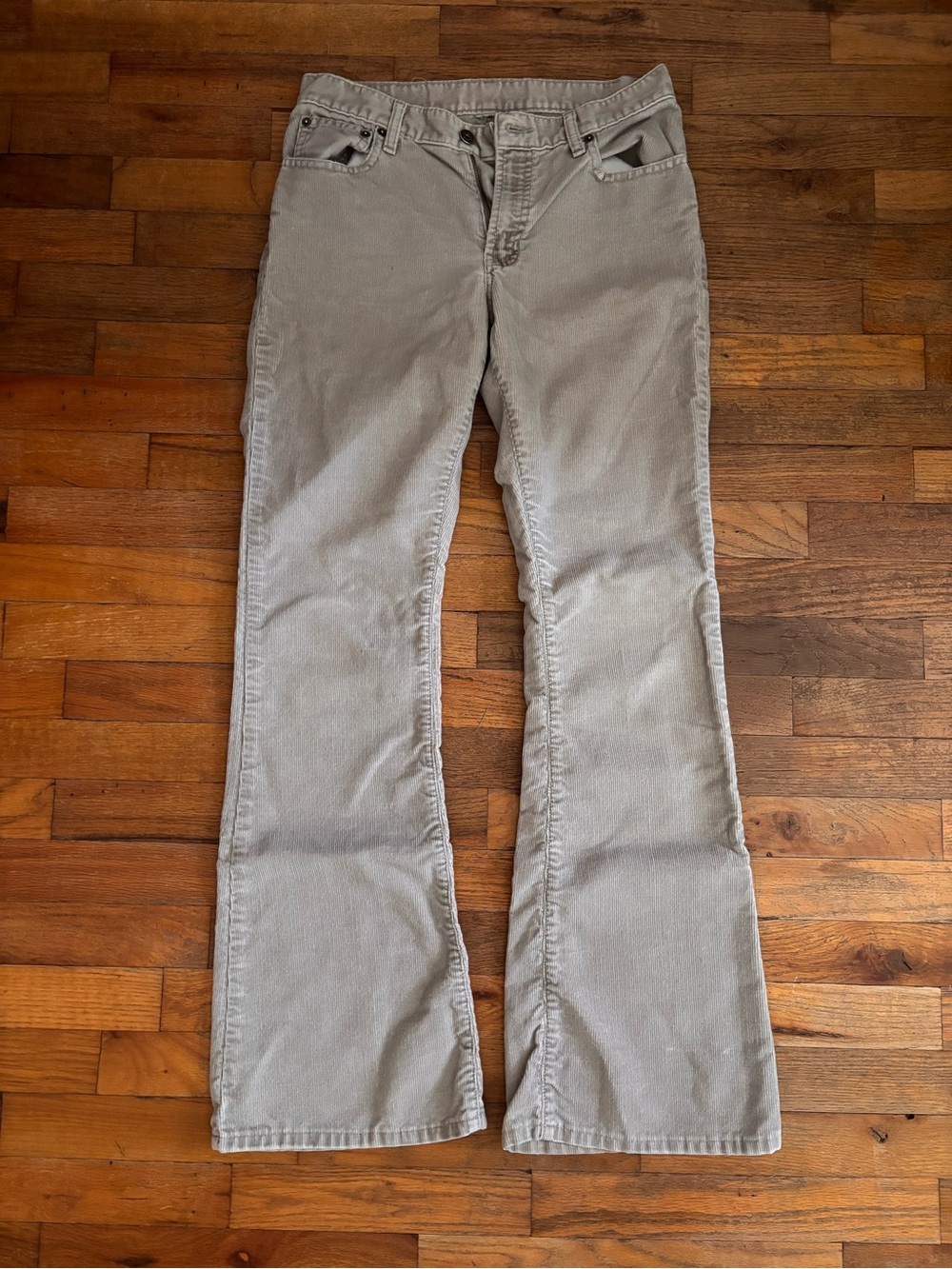 Vintage Abercrombie Flare Corduroy Pants
